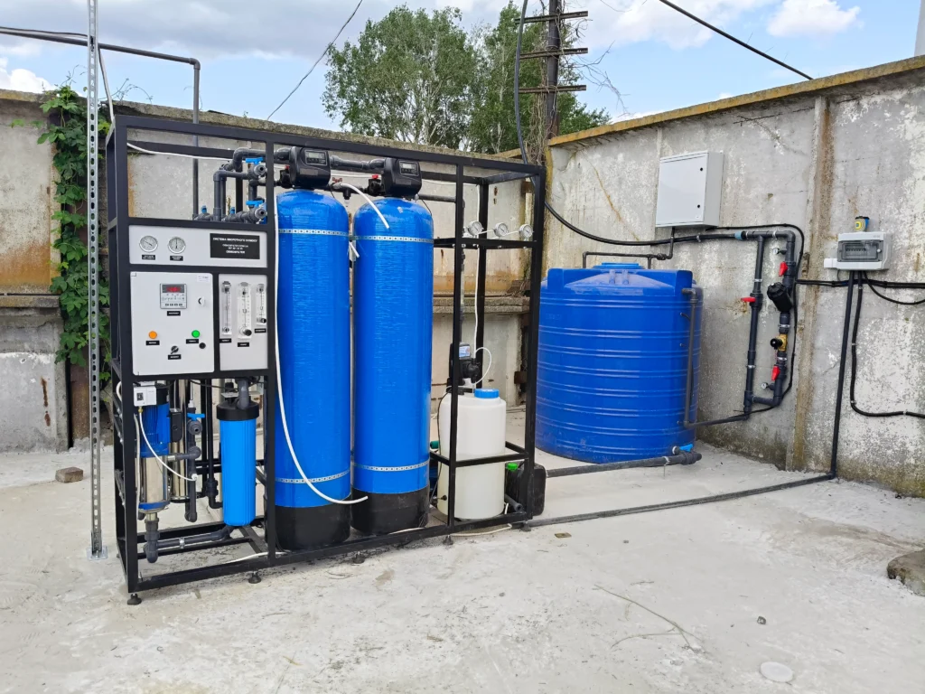 Система очищення (фільтр) води зворотного осмосу для агропідприємства