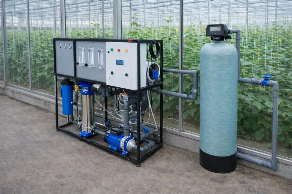 Система очищення (фільтр) води зворотного осмосу для агропідприємства